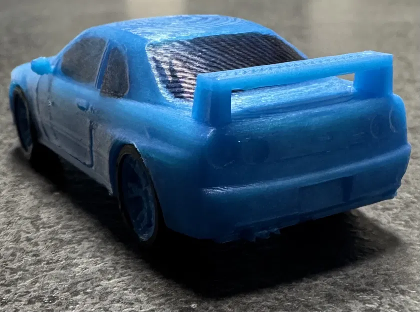 Mô hình Nissan Skyline Kit Card - Tự in và lắp ráp xe huyền thoại - Image 9