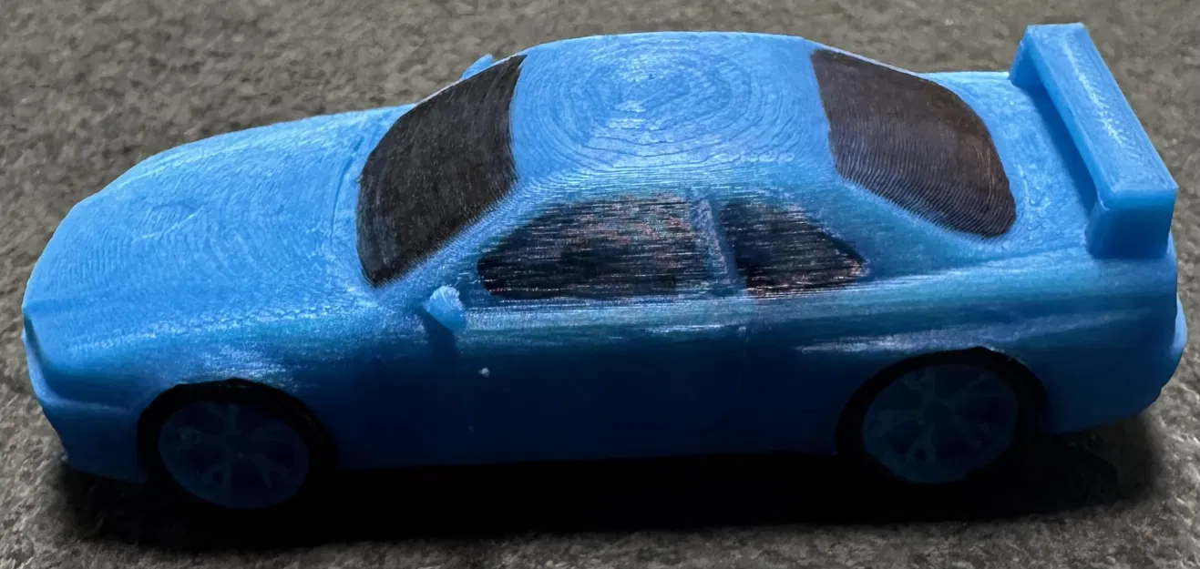 Mô hình Nissan Skyline Kit Card - Tự in và lắp ráp xe huyền thoại - Image 13