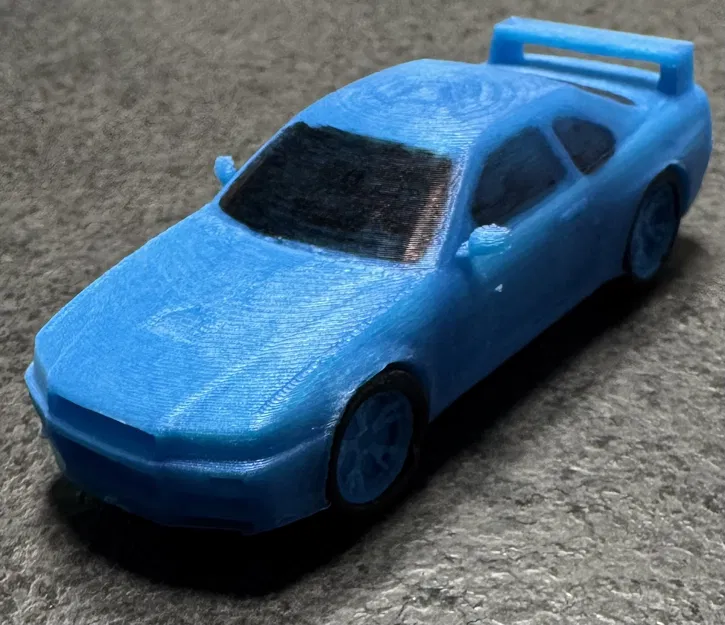 Mô hình Nissan Skyline Kit Card - Tự in và lắp ráp xe huyền thoại - Image 15