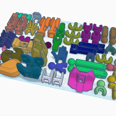 Bộ linh kiện in 3D Dummy13 tối ưu cho máy Halot One