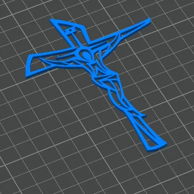 Mô hình Thập giá Chúa Giêsu (Cross Jesus) in 3D nghệ thuật