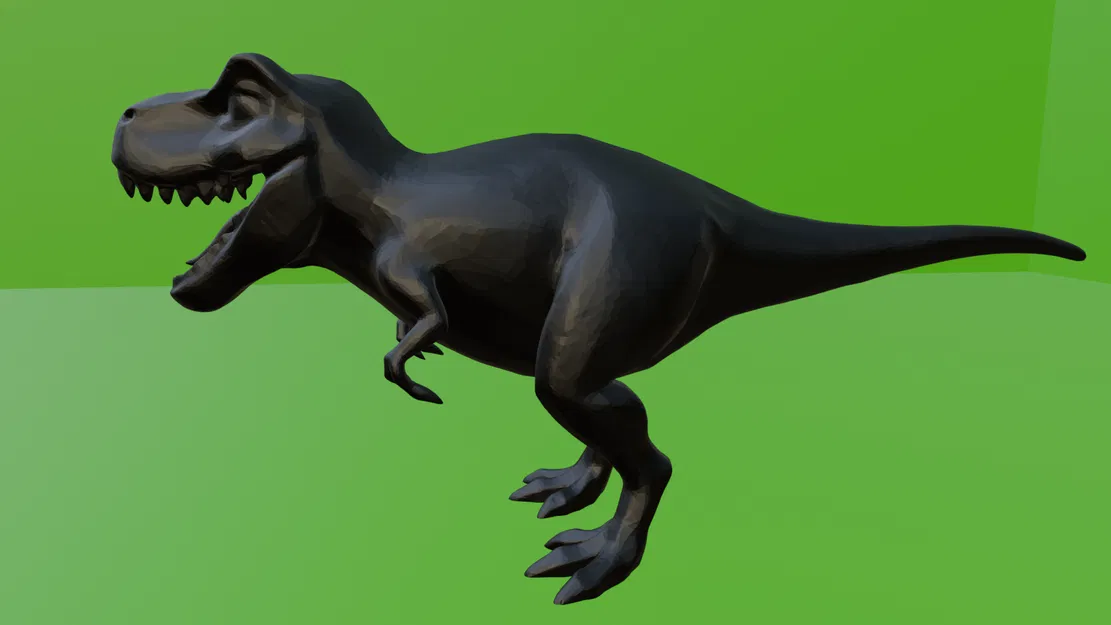 Tượng Khủng Long Bạo Chúa Tyrannosaurus - Image 4
