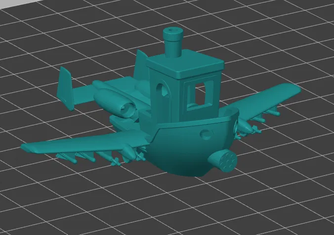 Mô hình A-10 Benchog - Sự kết hợp độc đáo giữa Benchy và A-10 Warthog - Image 2