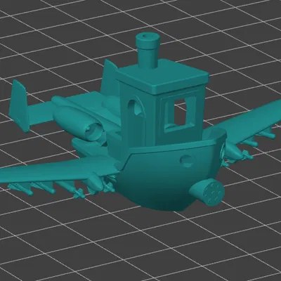 Mô hình A-10 Benchog - Sự kết hợp độc đáo giữa Benchy và A-10 Warthog