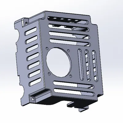 Nắp lưng tùy chỉnh cho đầu in Qidi Q1 PRO