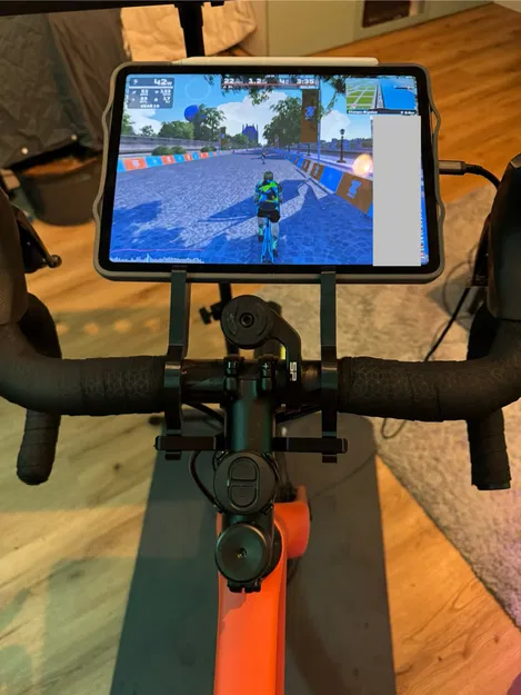 Giá đỡ iPad cho xe đạp tập 12.5mm - Image 1