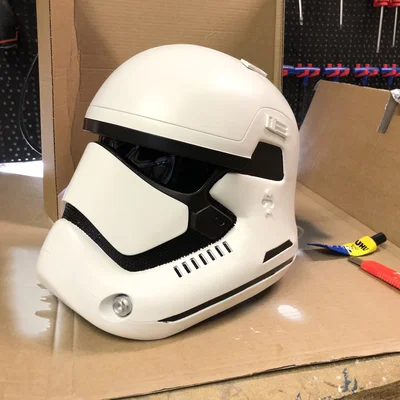 Mô hình mũ Stormtrooper First Order in 3D cực chất cho Cosplay