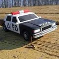 Mô hình xe cảnh sát LVPD 3D - Phiên bản tái hiện từ GTA San Andreas - Thumbnail 1