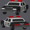 Mô hình xe cảnh sát LVPD 3D - Phiên bản tái hiện từ GTA San Andreas - Thumbnail 2