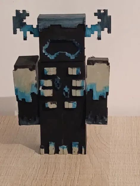 Mô hình nhân vật Minecraft: The Warden - Image 1