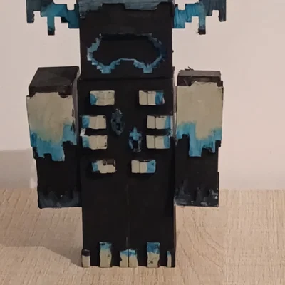 Mô hình nhân vật Minecraft: The Warden