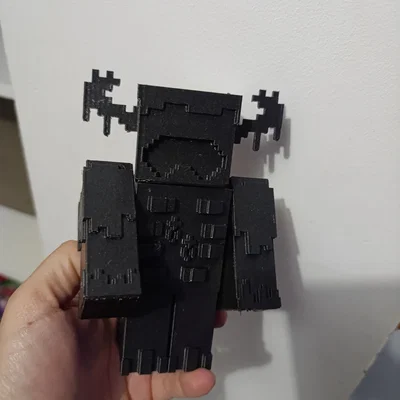 Mô hình nhân vật Minecraft: The Warden