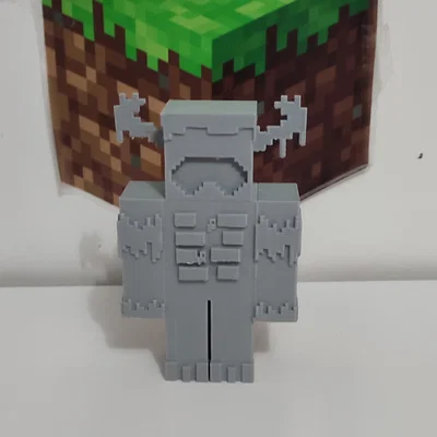 Mô hình nhân vật Minecraft: The Warden