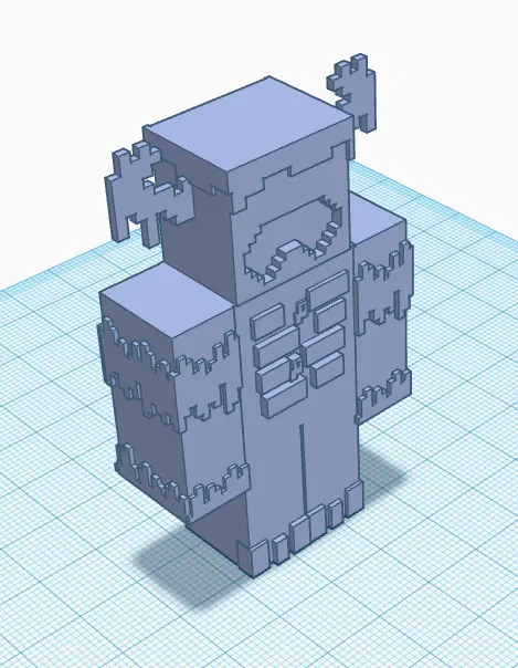 Mô hình nhân vật Minecraft: The Warden - Image 4