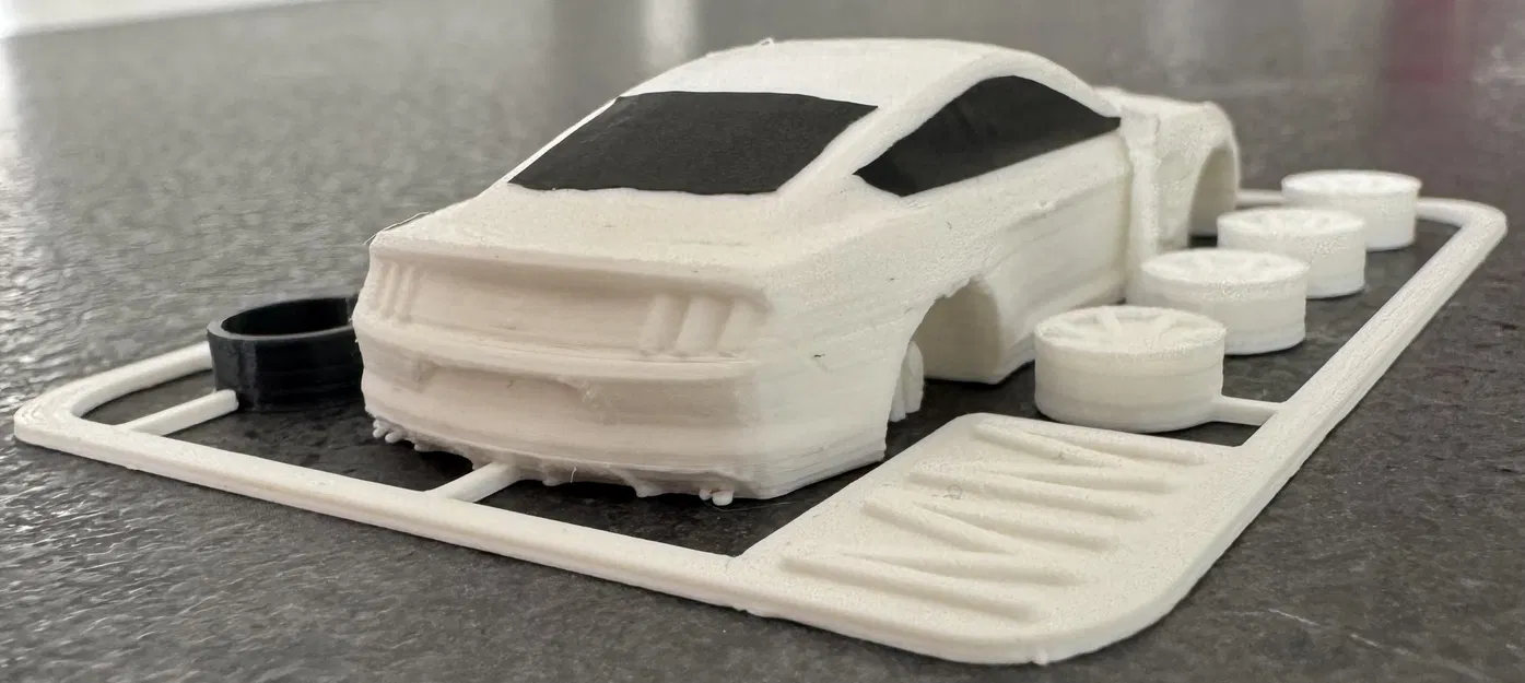 Mô hình lắp ráp Shelby Mustang GT350R kit card độc đáo cho dân in 3D - Image 8