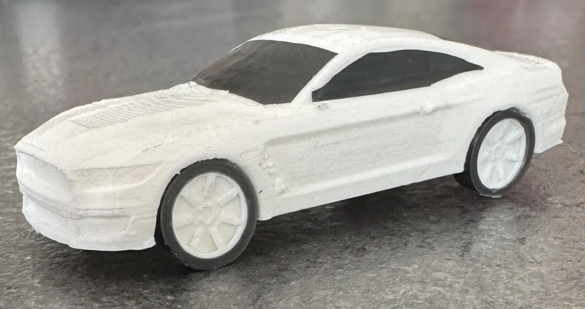 Mô hình lắp ráp Shelby Mustang GT350R kit card độc đáo cho dân in 3D - Image 11