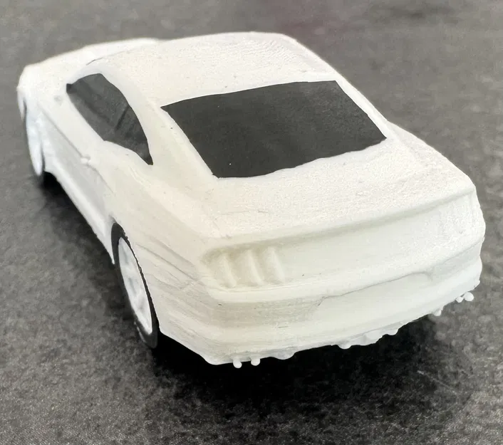 Mô hình lắp ráp Shelby Mustang GT350R kit card độc đáo cho dân in 3D - Image 12