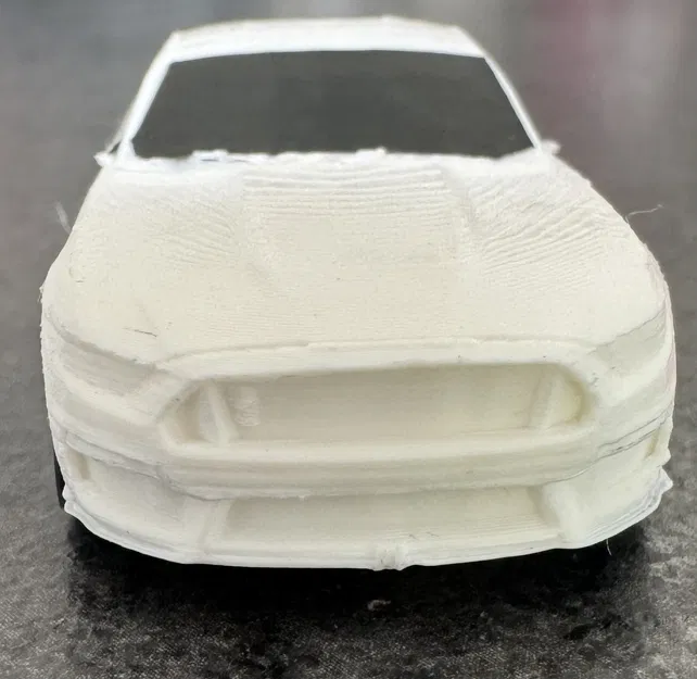 Mô hình lắp ráp Shelby Mustang GT350R kit card độc đáo cho dân in 3D - Image 13