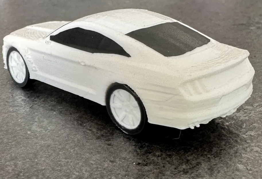 Mô hình lắp ráp Shelby Mustang GT350R kit card độc đáo cho dân in 3D - Image 14