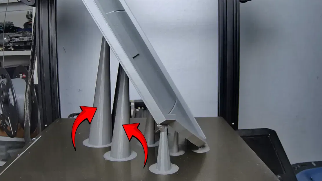 Giải pháp Manual Tree Supports cho bản in 3D cao và mảnh - Image 1