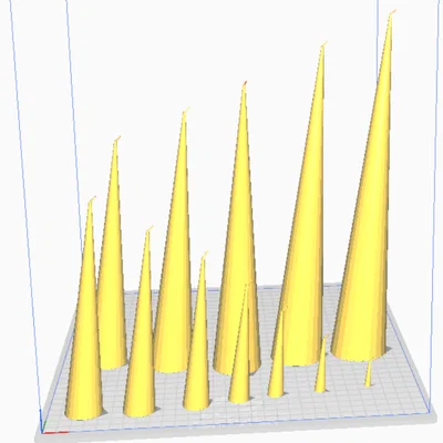 Giải pháp Manual Tree Supports cho bản in 3D cao và mảnh