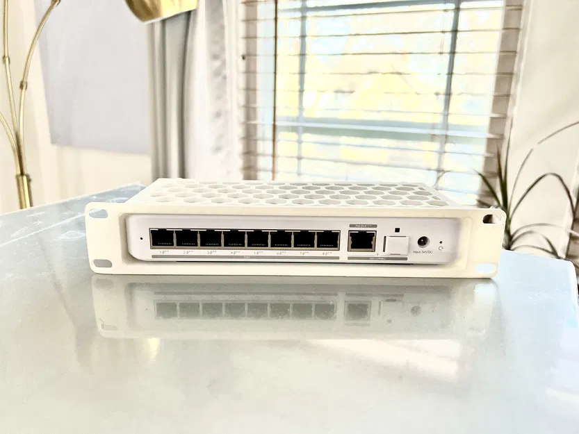 Giá đỡ tủ rack 10-inch cho Ubiquiti USW-Flex-2.5G-8-PoE - Image 3
