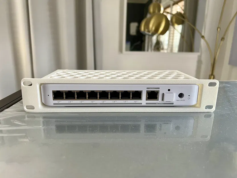 Giá đỡ tủ rack 10-inch cho Ubiquiti USW-Flex-2.5G-8-PoE - Image 4