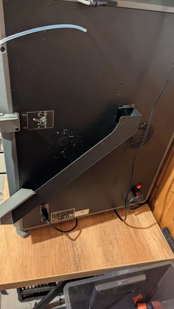 Creality K2 Poopchute - Thiết kế bắt vít chắc chắn - Image 1