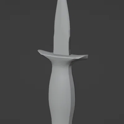 Mô hình dao xếp 3D Retractable Knife V2 - Đồ chơi fidget độc đáo