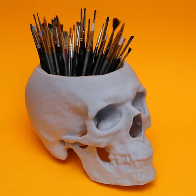 Chiếc bát hình hộp sọ (tạo từ dữ liệu chụp CT)