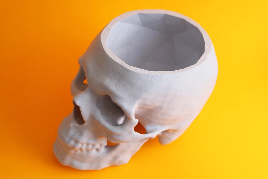 Chiếc bát hình hộp sọ (tạo từ dữ liệu chụp CT) - Image 3