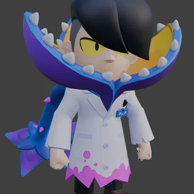 Mô hình 3D Doctor Edgar từ Brawl Stars độc đáo dành cho game thủ