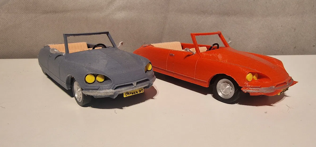 Mô hình in 3D xe cổ Citroen DS Cabrio 1954 - Image 1