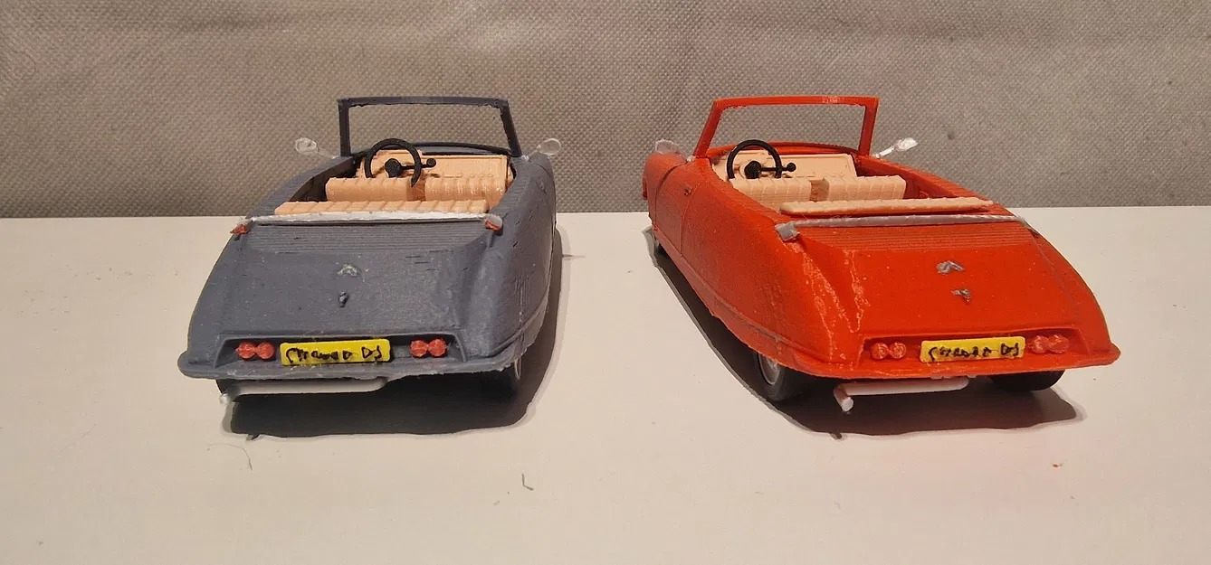 Mô hình in 3D xe cổ Citroen DS Cabrio 1954 - Image 5