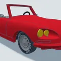 Mô hình in 3D xe cổ Citroen DS Cabrio 1954 - Thumbnail 13