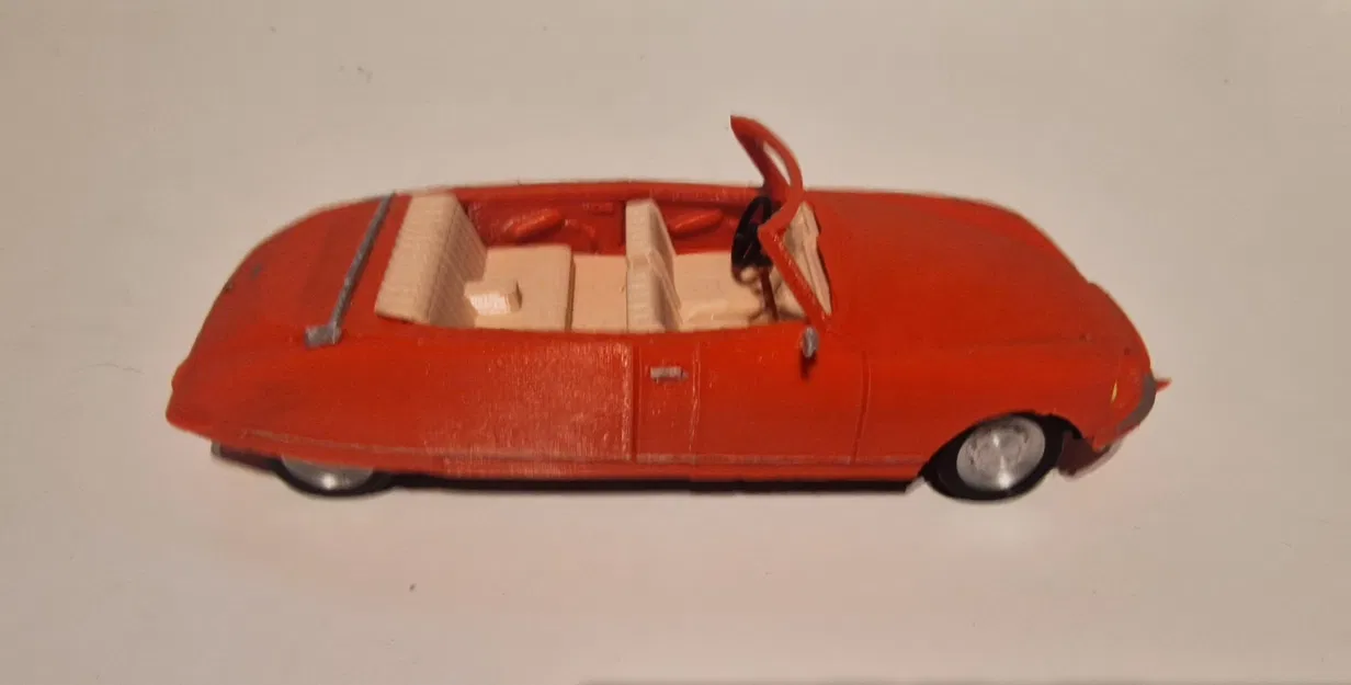Mô hình in 3D xe cổ Citroen DS Cabrio 1954 - Image 14