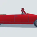 Mô hình in 3D xe cổ Citroen DS Cabrio 1954 - Thumbnail 16