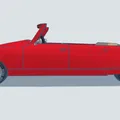 Mô hình in 3D xe cổ Citroen DS Cabrio 1954 - Thumbnail 18