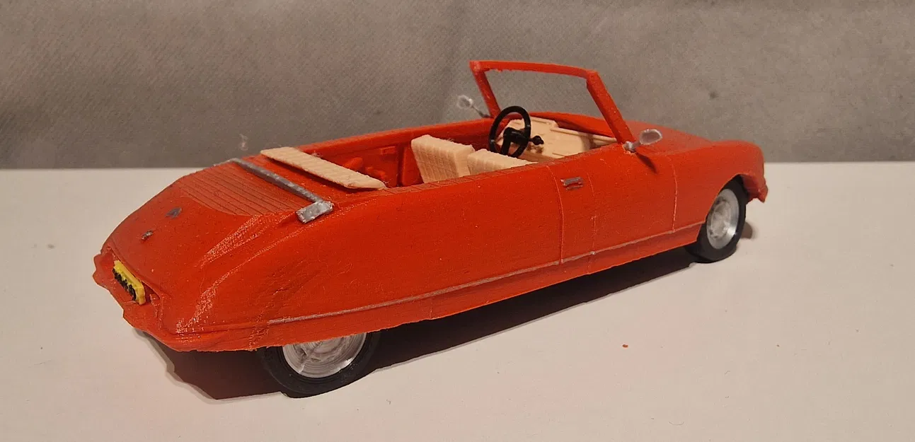 Mô hình in 3D xe cổ Citroen DS Cabrio 1954 - Image 24