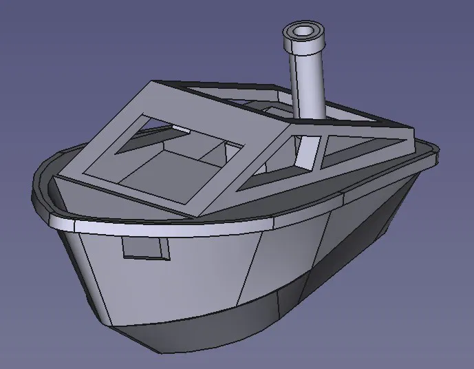 CyberBenchy: Phiên bản tàu mô hình phong cách tương lai cực chất - Image 2
