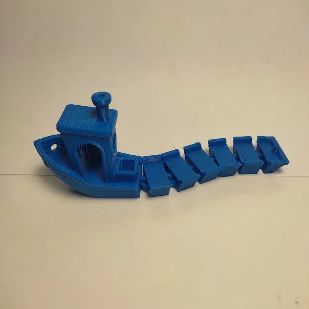 Mô hình 3D Articulated Benchy linh hoạt tùy chỉnh độ dài - Image 1