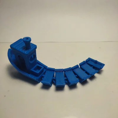 Mô hình 3D Articulated Benchy linh hoạt tùy chỉnh độ dài