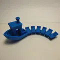 Mô hình 3D Articulated Benchy linh hoạt tùy chỉnh độ dài - Thumbnail 3