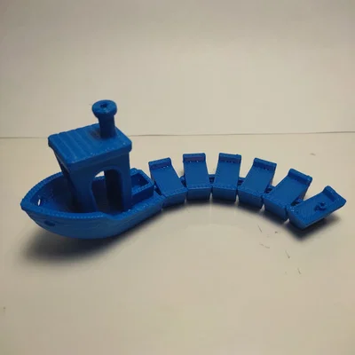 Mô hình 3D Articulated Benchy linh hoạt tùy chỉnh độ dài