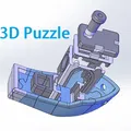 3D Puzzle Benchy: Mô hình tàu lắp ráp in 3D đầy thú vị - Thumbnail 1