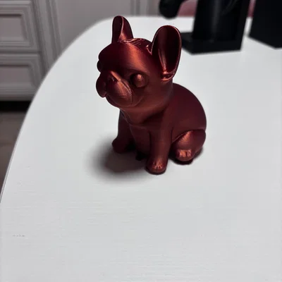 Mô hình chú chó dễ thương (Cute dog sculpture) in 3D trang trí