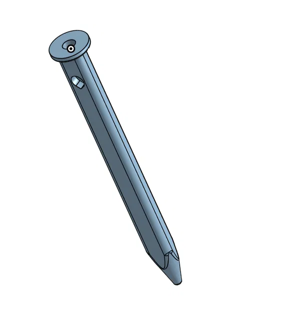 Bút Cảm Ứng Hình Tam Giác Có Nam Châm Cho Flashforge AD5M Adventurer 5M - Image 1