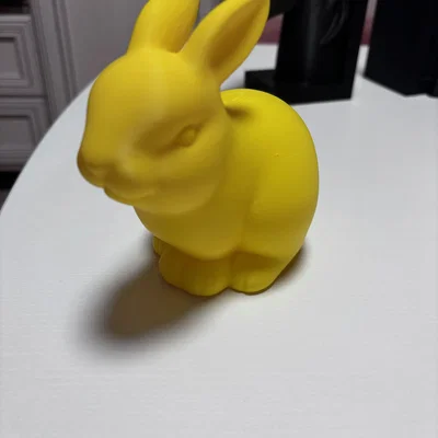 Mô hình trang trí chú thỏ Phục sinh xinh xắn in 3D