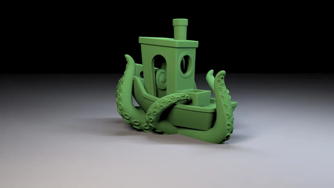 Mô hình OctoBenchy - Thuyền 3DBenchy kết hợp xúc tu bạch tuộc - Image 5