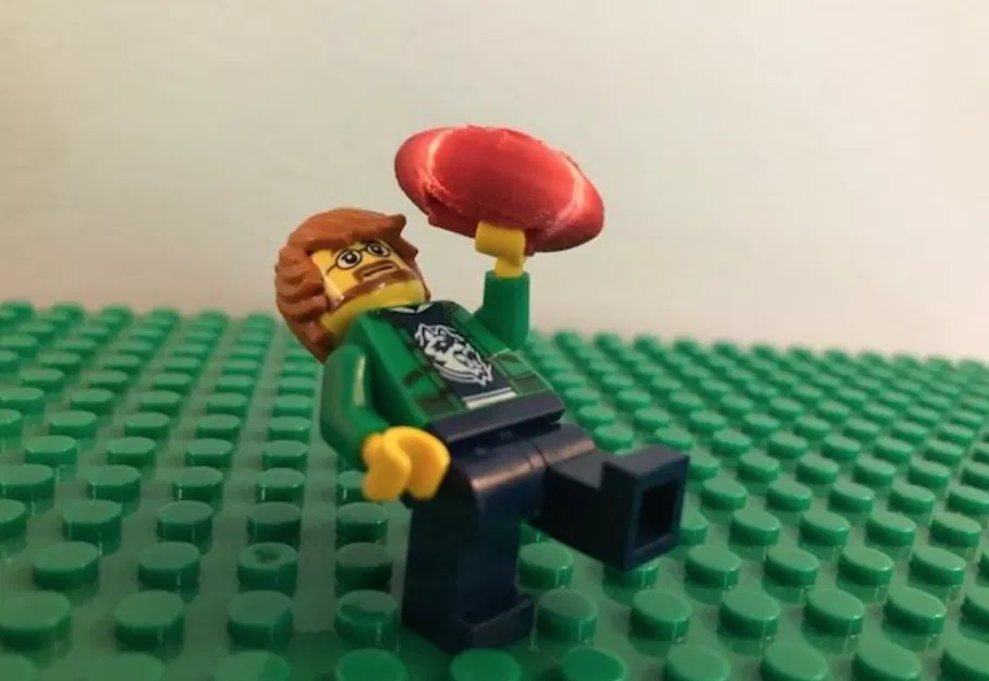 Mô hình quả bóng bầu dục (football) mini tương thích với LEGO - Image 2